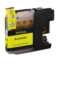 Tinteiro Brother Compatível LC221 / LC223 XL Amarelo