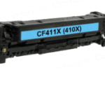 Toner Compativel p/ HP 410X / 410A Compatível  CF411X / CF411A-Cyan
